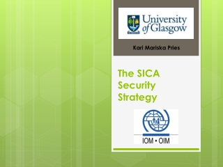 The SICA Security Strategy