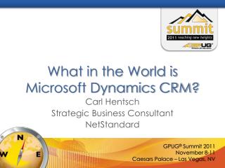 What in the World is Microsoft Dynamics CRM?