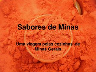 Sabores de Minas