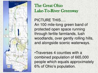 The Great Ohio Lake-To-River Greenway