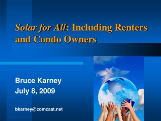 Solar for All : Including Renters and Condo Owners