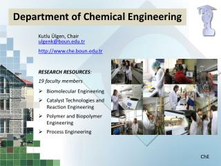 Department of Chemical Engineering