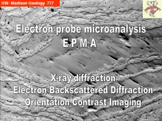 Diffraction: Electron and X-ray