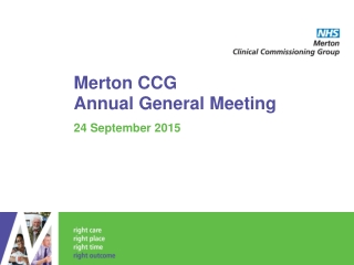 Merton CCG Annual General Meeting