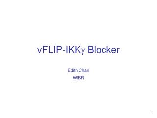 vFLIP-IKK g Blocker