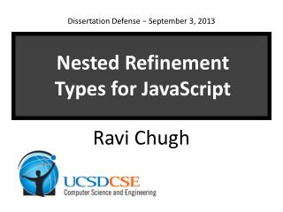 Nested Refinement Types for JavaScript