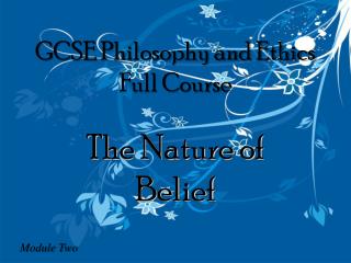 GCSE Philosophy and Ethics Full Course