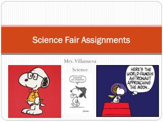 Science Fair Assignments