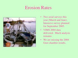 Erosion Rates