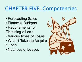 CHAPTER FIVE: Competencies