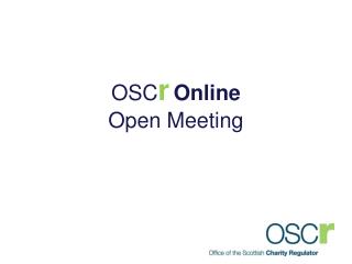 OSC r Online Open Meeting