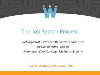 The Job Search Process
