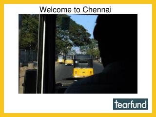 Welcome to Chennai