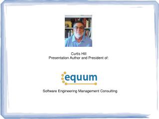 Curtis Hill Presentation Author and President of: