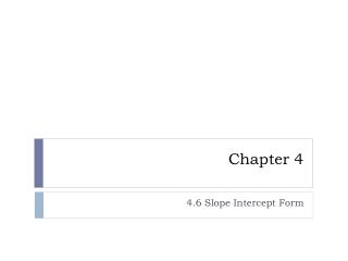 Chapter 4