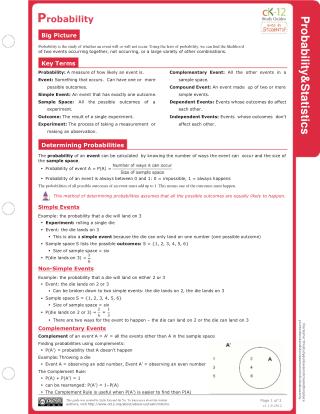 Basics of Probability