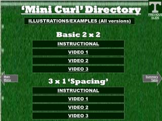 ‘Mini Curl’ Directory