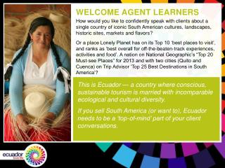 WELCOME AGENT LEARNERS