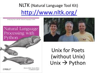 NLTK (Natural Language Tool Kit) nltk/