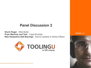 Panel Discussion 2