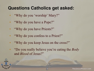 Questions Catholics get asked: