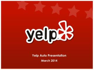 Yelp Auto Presentation March 2014