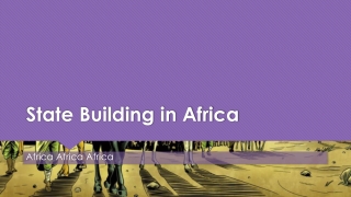 State Building in Africa