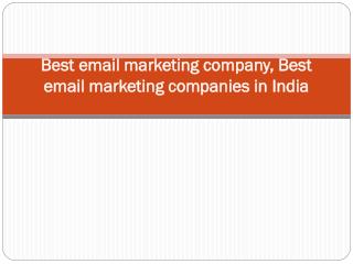 Best email marketing company, Best email marketing companies