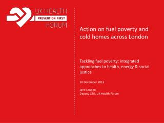 Action on fuel poverty and cold homes across London
