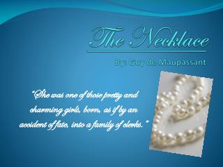 maupassant the necklace