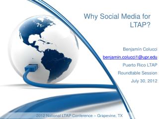Why Social Media for LTAP?