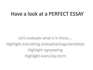 Essay In English For Students Have A Look At A Perfect Essay Essay Mahatma Gandhi English also Cause And Effect Essay Topics For High School Ppt Determinism Powerpoint Presentation Id Sample Synthesis Essays