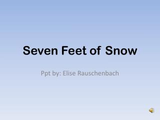 Seven Feet of Snow