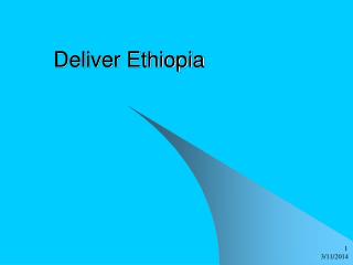 Deliver Ethiopia