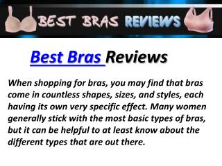 How to Find the Best Bras for Your Outfits