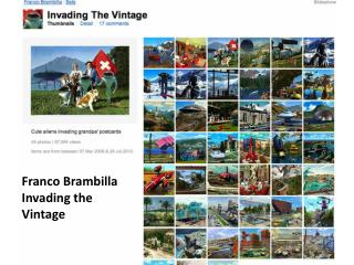 Franco Brambilla Invading the Vintage