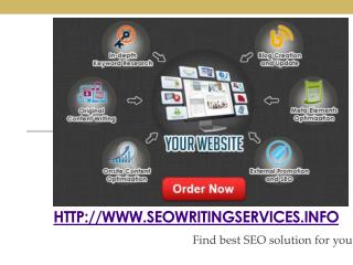 SEO Writing Services