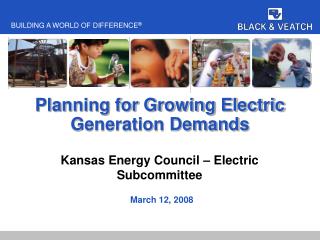 Planning for Growing Electric Generation Demands