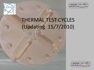 THERMAL TEST CYCLES ( Updating 15/7/2010 )