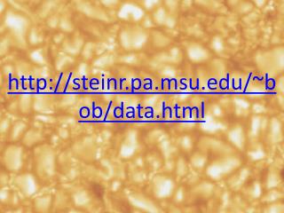 steinr.pa.msu/~bob/data.html