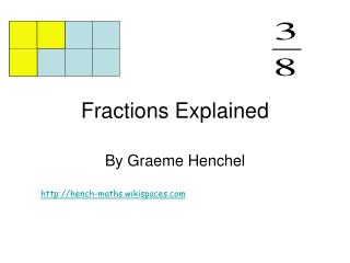 Fractions Explained