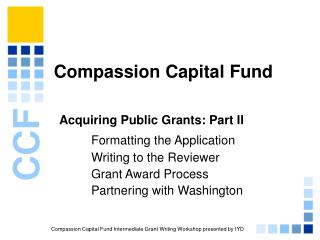 Compassion Capital Fund