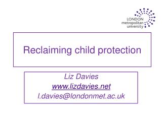 Reclaiming child protection