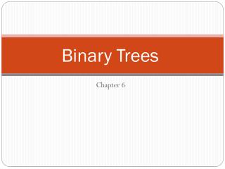 Binary Trees