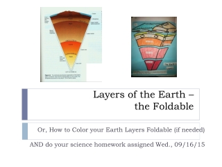 Ppt Layers Of The Earth The Foldable Powerpoint Presentation Free Download Id 2491