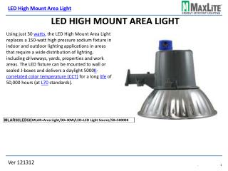 LED High Mount Area Light