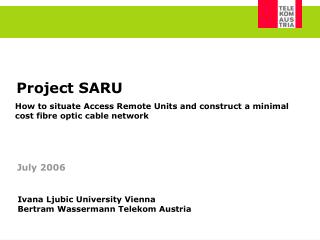 Project SARU
