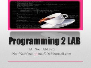 Programming 2 LAB