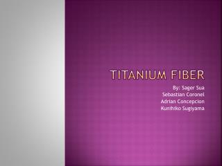 Titanium Fiber