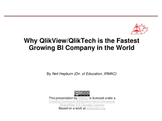Why QlikView/QlikTech is the Fastest Growing BI Company in the World